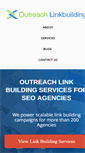 Mobile Screenshot of outreachlinkbuilding.com